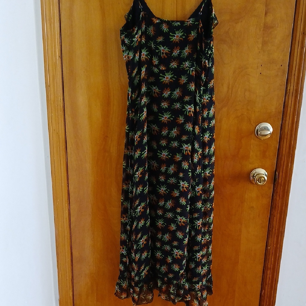 J. Crew Black Spaghetti Strap Maxi Dress for Weddings - Picture 5 of 6